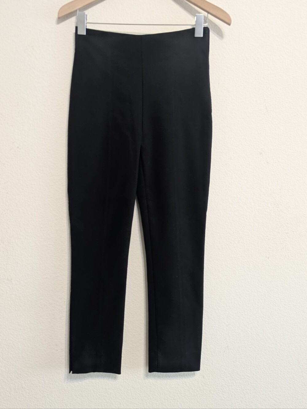 M.M. LaFleur The Foster Pant Powerstretch Black Size 4 Italian Cotton Work